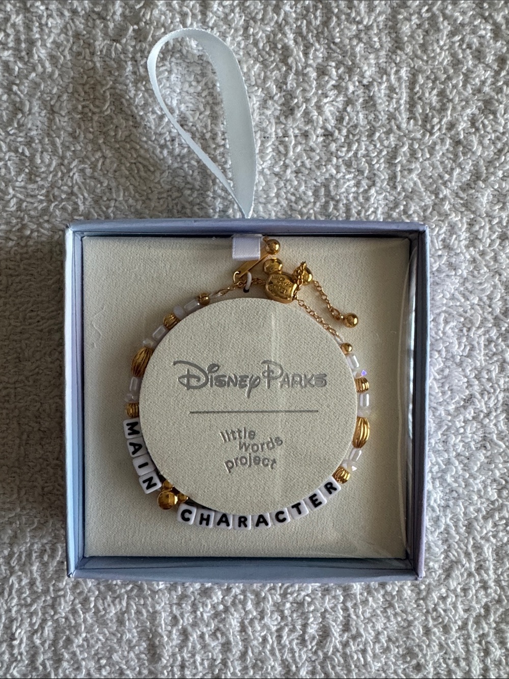 Little Words Project x Disney Parks "Main Character" Beaded Bracelet